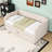 Twin-Size Upholstered Daybed with Pop-Up Twin Trundle-1420268878