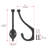 Heavy-Duty Classic Forged Iron Wall Hook
