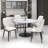19.5'' H Faux Leather Upholstered Metal Side Chair-1700091485