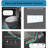 Unique Smart Toilet with Bidet Built In, Intelligent One Piece Toilet For Modern Bathroom, Auto Open/Close Seat-114279834