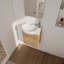 Meuble-lavabo simple 16,8 po avec lavabo-92408920