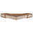Transmit 47" Wall Mount Corner Walnut Office Desk In Walnut White