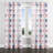 French Country Window curtains - Pink Teens Ribbon Dots Grommet Curtain - 1 Panel-1582329297-1582329293