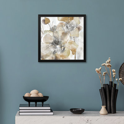 Affiche haut de gamme Taupe Spring Poppy II par Maria Donovan