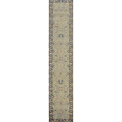 Sophisticated Runner Rug 3x22 with Timeless Oriental Patterns