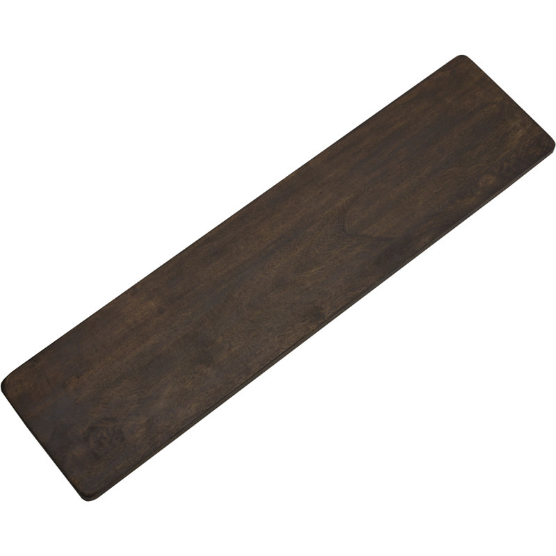 Fitz and Floyd Fitz and Floyd Austin Craft Charcuterie Mango Wood Serving Board, 39-Inch, Expresso