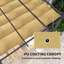 2.37m x 3.95m x 2.96m Pergola