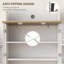 Pantry Cabinet With Adjustable Shelves, Doors