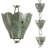 Alldredge Metal Rain Chain-29115197