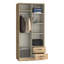 2 Door Manufactured Wood Wardrobe