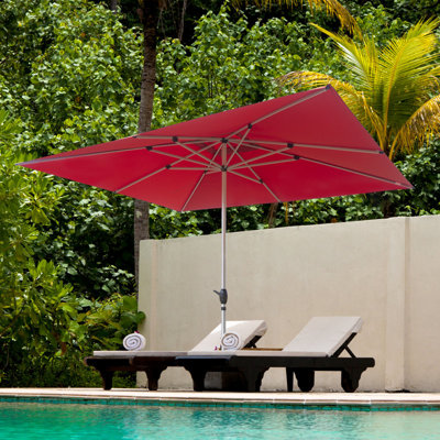 Rectangle Market Umbrella with Center Pole