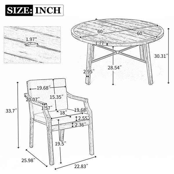 Dimensions du produit