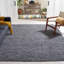 Tapis gris foncé fait à la main Elle-179528304