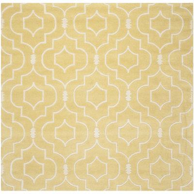 Emrick Hand Tufted Wool Geometric Rug