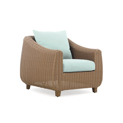 Ensemble de 2 fauteuils club Luminis - bleu spa