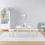 Addington Kids 3 Piece Writing Table and Stool Set-373889658