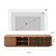 Meuble télé Mid-Century moderne, entièrement assemblé-214517447-218561336