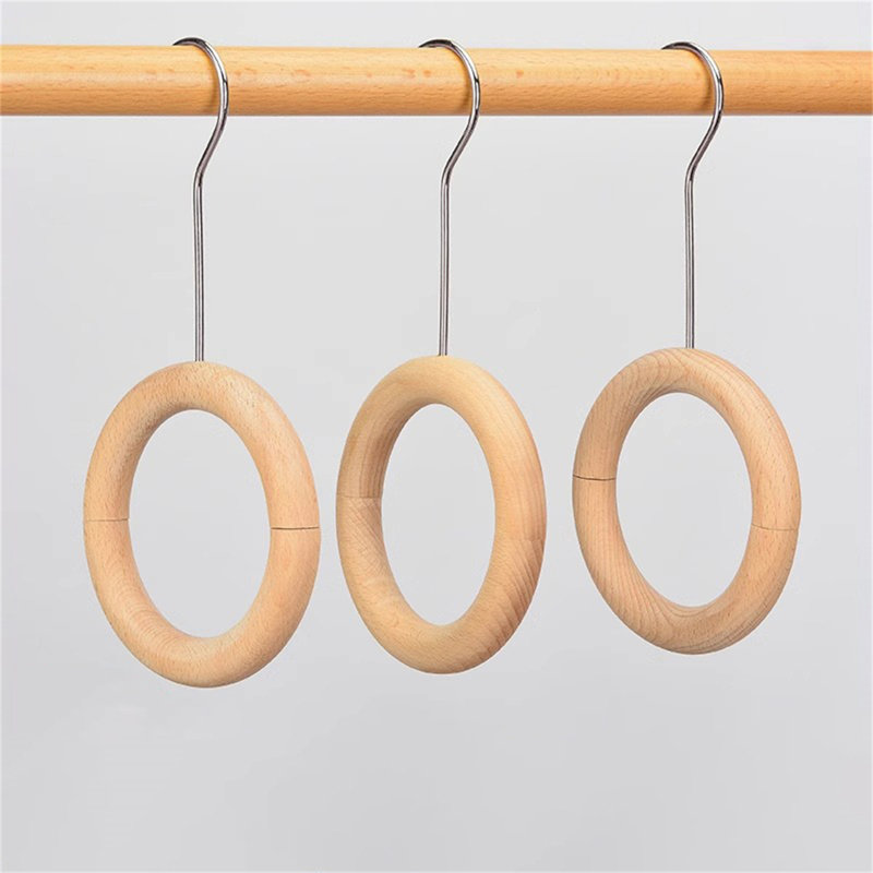 Cintre pour écharpe en bois Silkcircle, 10