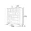Commode rétro de style américain-français-789671960