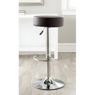 Bunky Swivel Upholstered Adjustable Height Counter Stool