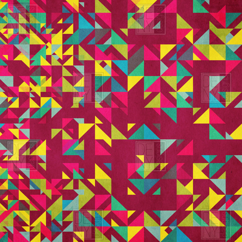 Biller Geometric Shower Curtain