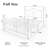 Eade Bed Frame with Elegant Style, Enough Storage Space, Silent Design-803718072-803718074