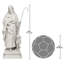 Statue de jardin Jésus le bon berger-5821613