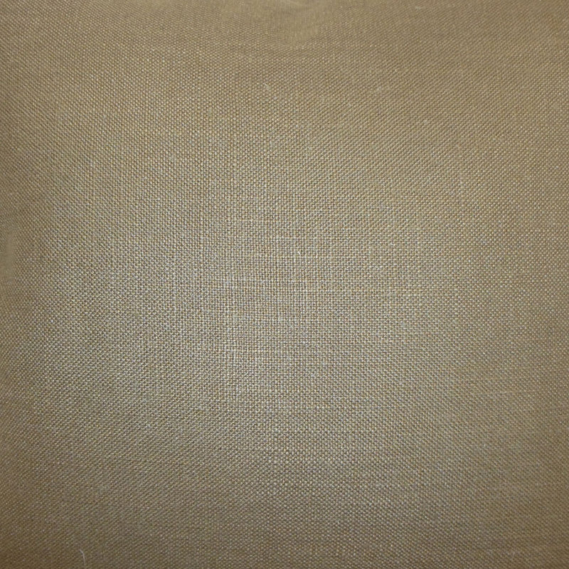 Coussin décoratif en lin cameo plain, 20 po x 20 po
