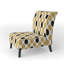 Fauteuil de chambre rembourré Golden Polka Dot