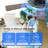 46" Low Profile Flush Mount Ceiling Fan Light With Remote/app Control-265384907
