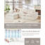 Canapé modulaire surdimensionné de 109 po pour le salon, canapé convertible en forme de L sans os avec repose-pieds, canapé modulaire moderne surdimensionné, blanc-558058936