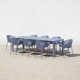Farrah 102'' Rectangular 8 - Person Outdoor Dining Set