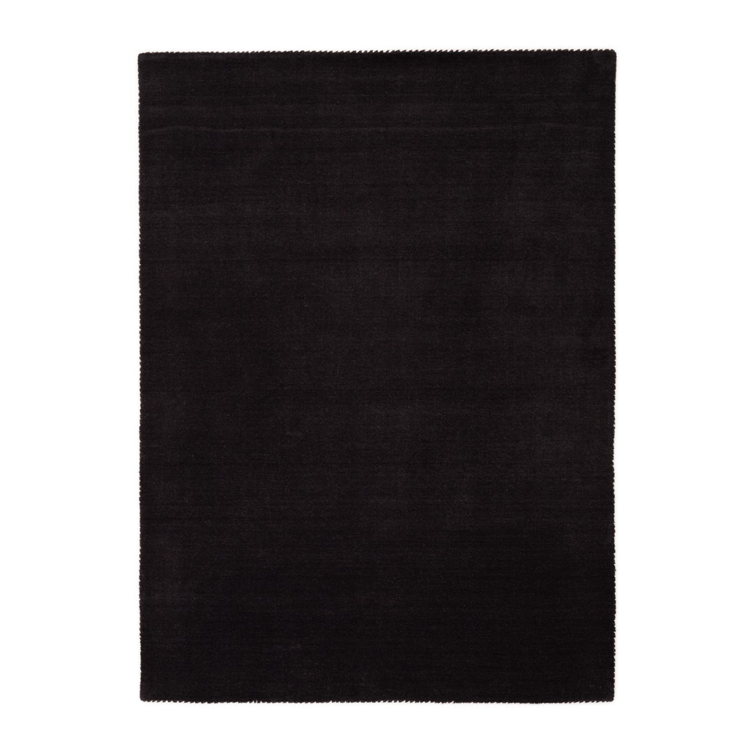 Solid Colour Wool Hand Woven Area Rug
