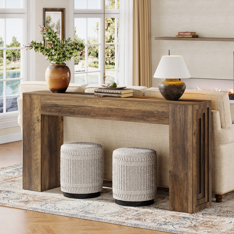 Console, Marron foncé