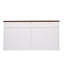Console cannelée 63 "avec 4 portes et 3 tiroirs-2099470952