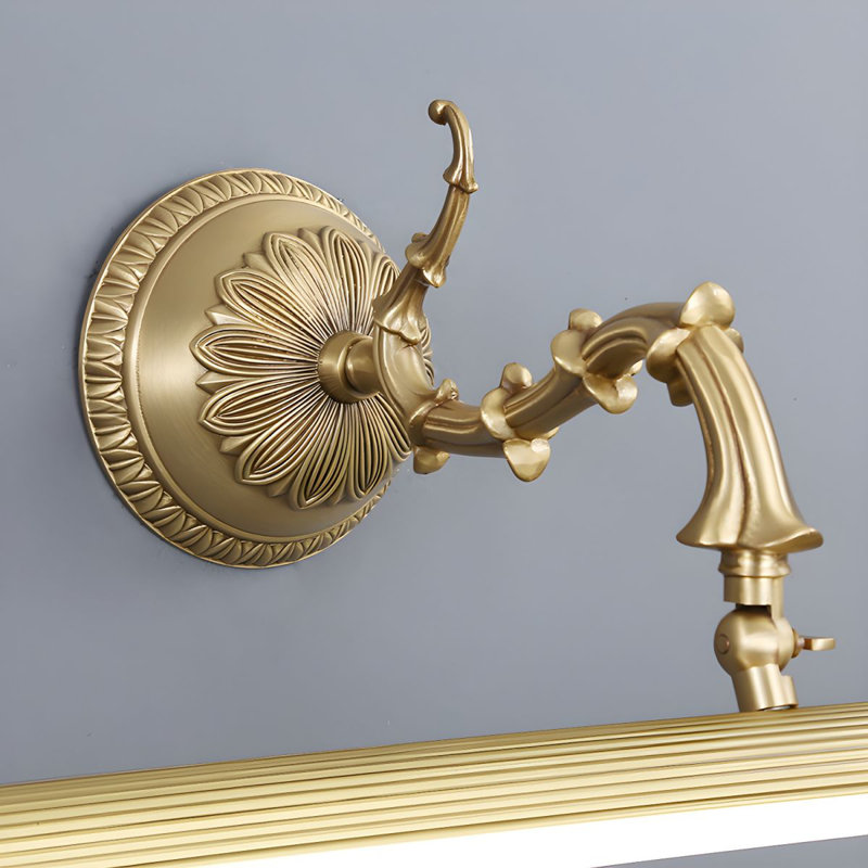 Barre d'éclairage de salle de bain 1 lumière DEL à intensité variable Jaemon