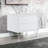 White Finish Accent Table