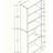 72" 6-Tier Transitional Bookcase with Adjustable Shelves-255448020