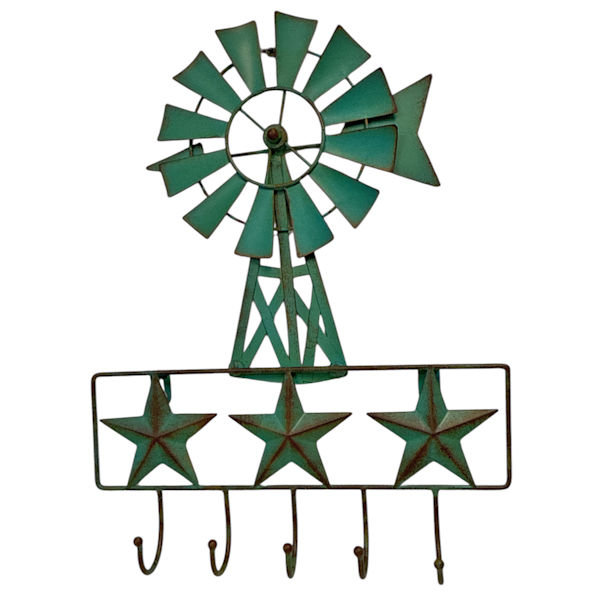 WINDMILL STAR HOOKS, 12.25"X2"X16"