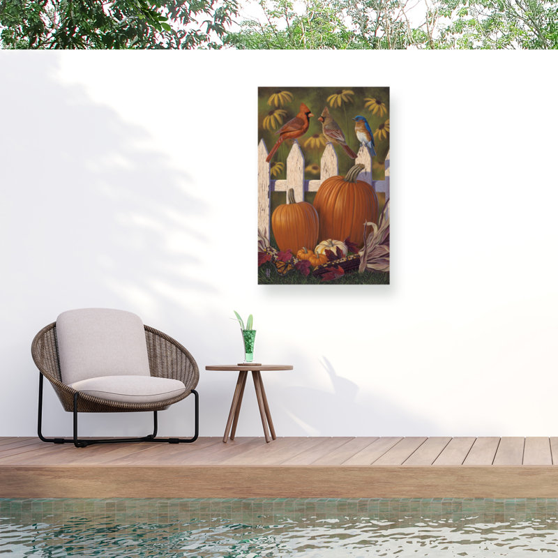 Jeff Hoff, toile d'automne pour l'extérieur, H 12 po x l 19 po