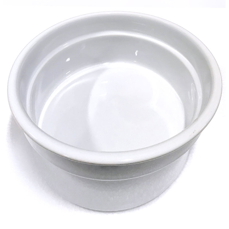 Plats de cuisson ronds en porcelaine 3 pte cuisinox