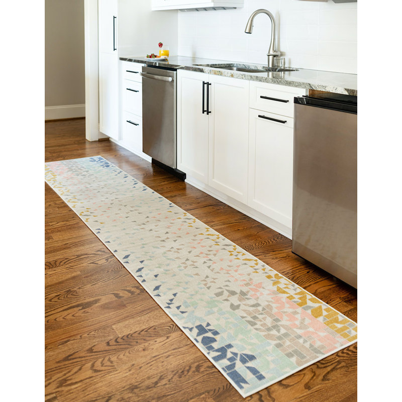 Contemporary Nin Area Rug Multi Color, Rectangle 9' x 12'