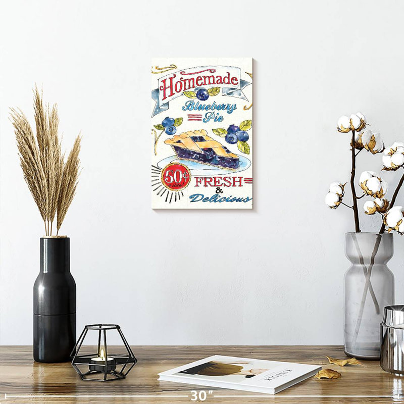 Kema Fruit Stand VI Wall Sign, 12" H x 8" W