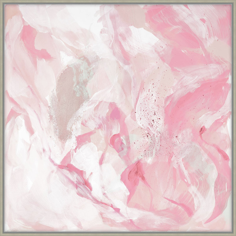 Pink Shores 1 Print by Studio L57 Contempo, 24.25" H x 24.25" W