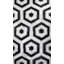 Tapis rectangulaire unique en cuir de vache Jessiana-229331807