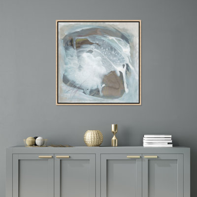 Flow Of Wind " Flow Of Wind IX " by Bella Lane Painting Print