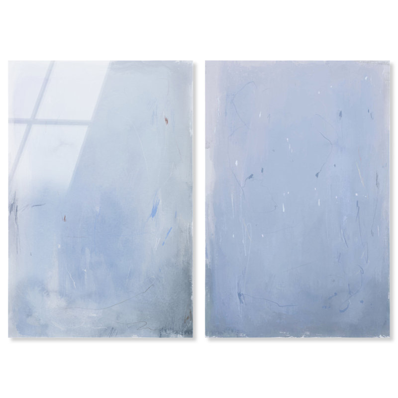 Calm Waters High-Gloss Frameless Acrylic Glass Wall Art Abstract Print by Oliver Gal, Ready to Hang, 10 x 15, 10"H x 15"W