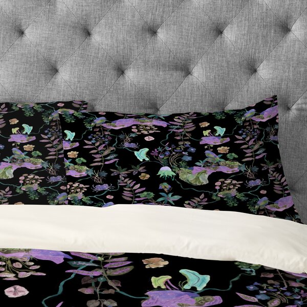 Deny Designs Rachelle Roberts Floral Duvet Cover & Reviews | Wayfair