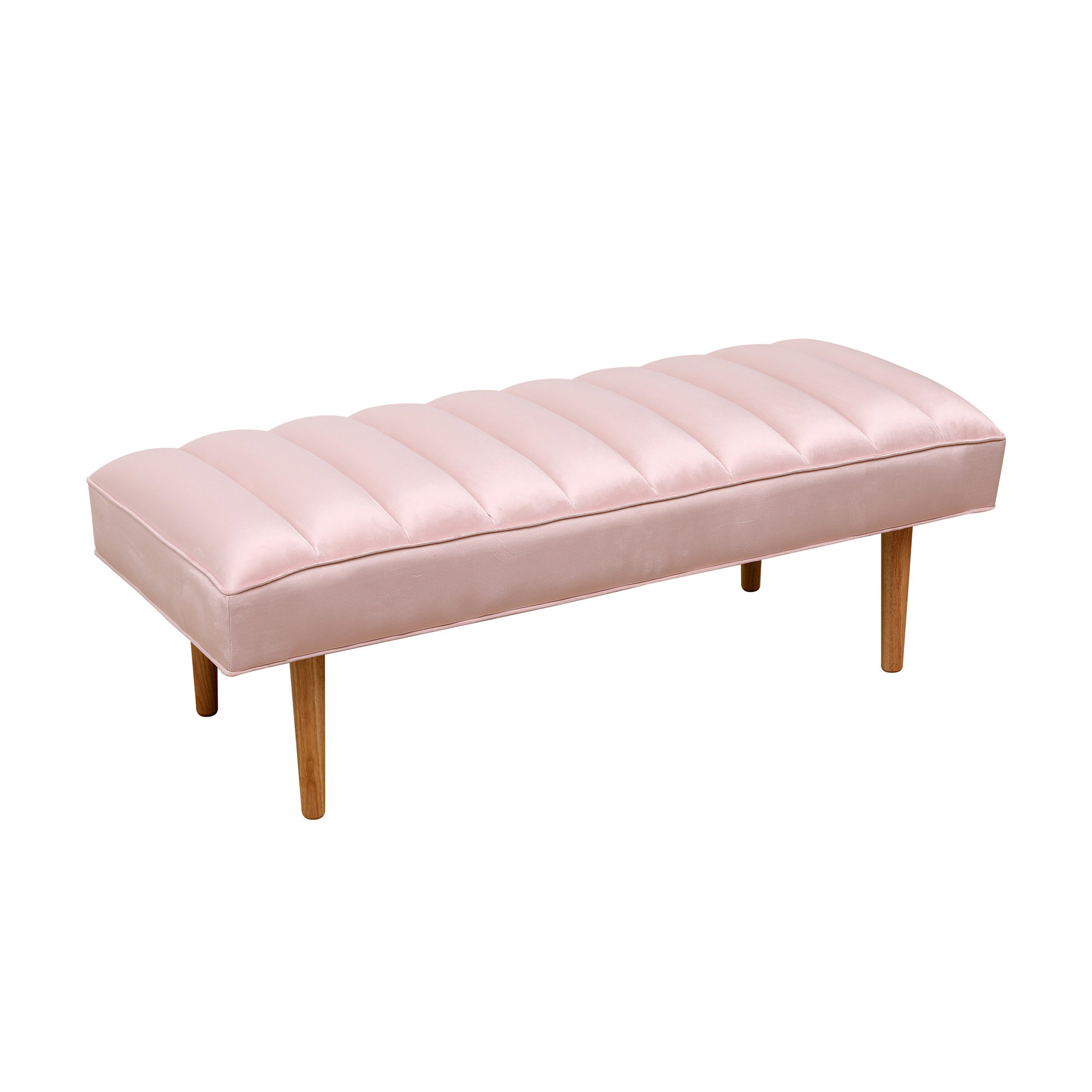 Mercer41 Alixs Velvet Upholstered Bench | Wayfair