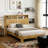 Full Extra Long(Full XL) Size bed frame with storage headboard, built-in charging station-735050955